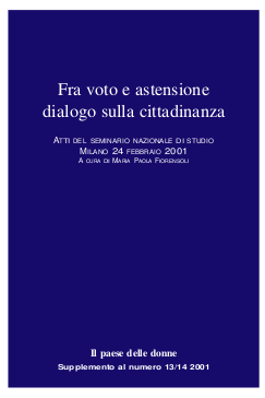 Fra voto e astensione: dialogo sulla cittadinanza