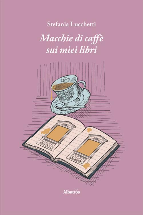 macchie di caffè sui miei libri