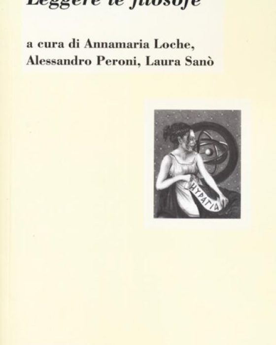 cover Leggere le filosofe